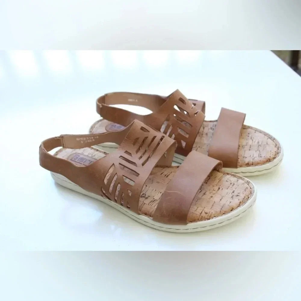 Born sling back sandals